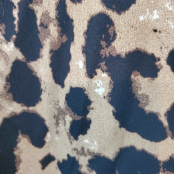 Shein Curve Animal Print Blouse - Picture 4 of 10